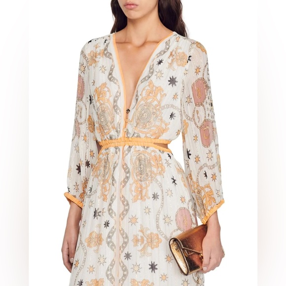 NWT Sandro Valldemossa dress - Picture 4 of 8